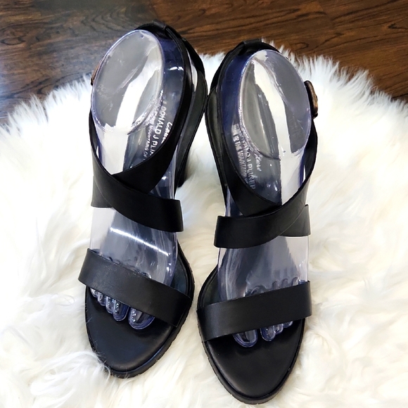 Ladies Donald J Pliner Couture Chana Sandals Sz 9.5 - Picture 1 of 16